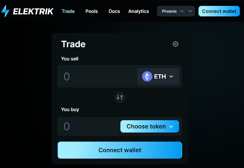 Elektrik DEX App